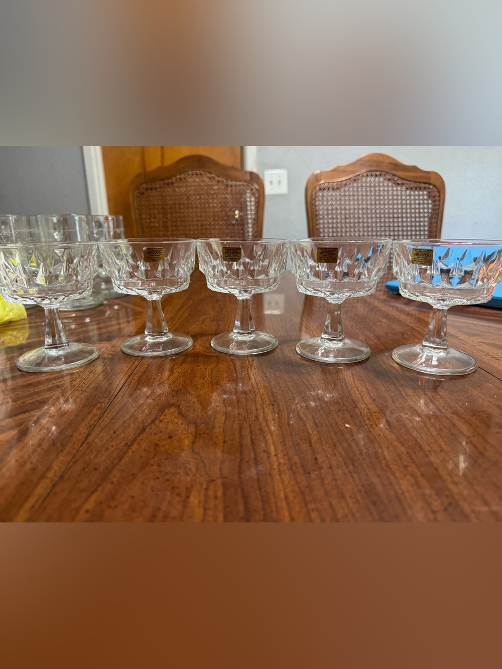 Set of 5 beautiful glasses